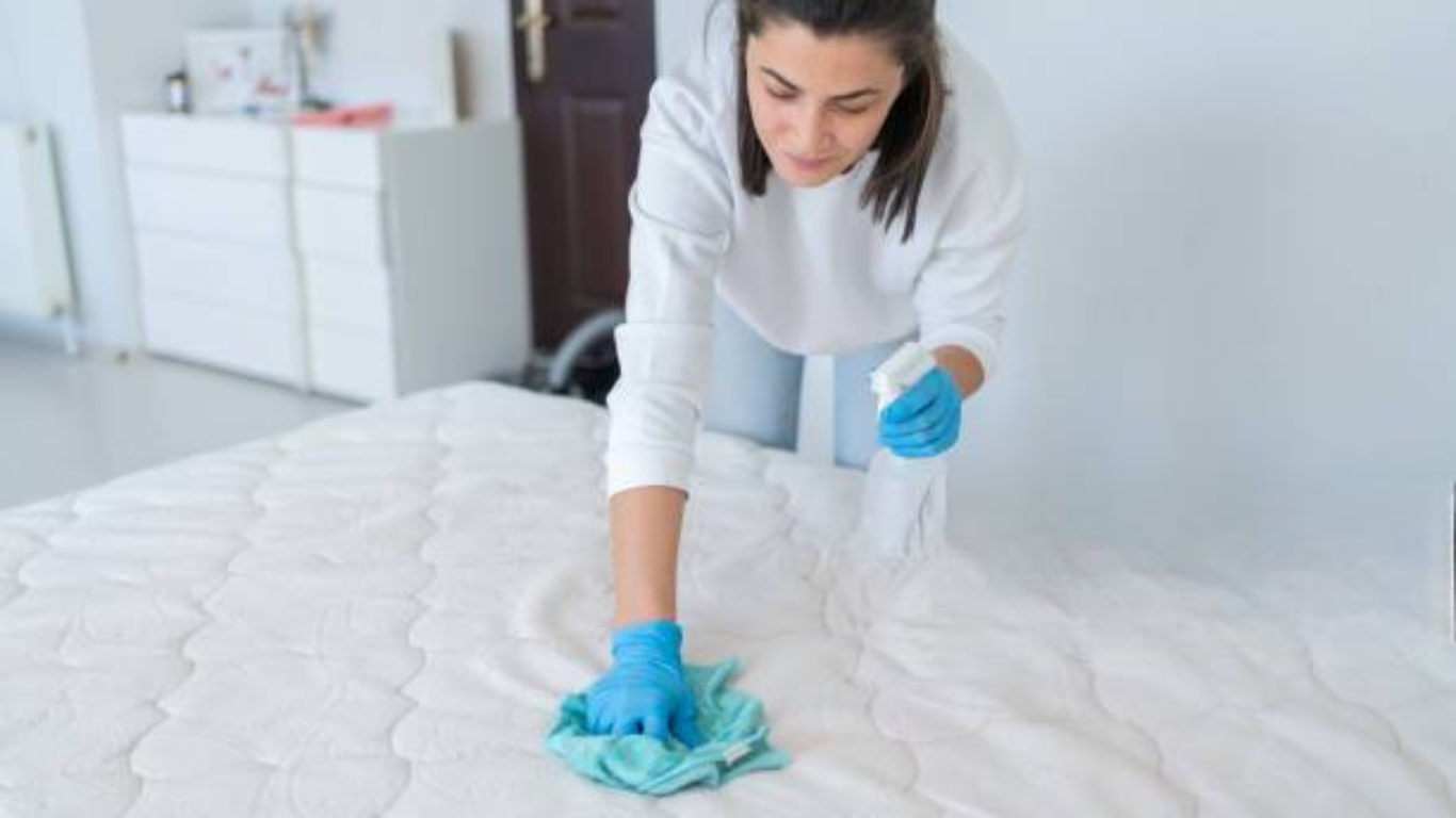 clean a memory foam mattress after bedwetting